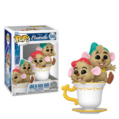 POP! FUNKO - CINDERELLA - 75 ANOS - JAQ & GUS GUS