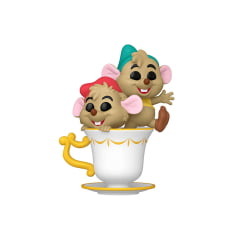 POP! FUNKO - CINDERELLA - 75 ANOS - JAQ & GUS GUS