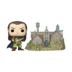 POP! FUNKO - O SENHOR DOS ANÉIS - ELROND WITH RIVENDELL