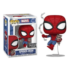 POP! FUNKO - SPIDER MAN - SPIDER MAN COM CACHORRO - LIMITED EDITION