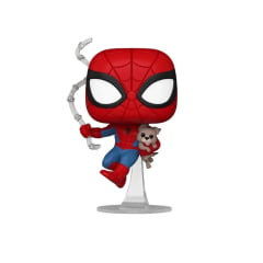 POP! FUNKO - SPIDER MAN - SPIDER MAN COM CACHORRO - LIMITED EDITION