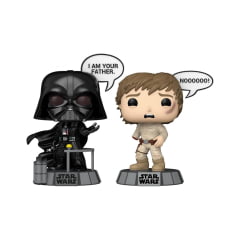 POP! FUNKO - STAR WARS - DARTH VADER & LUKE SKYWALKER