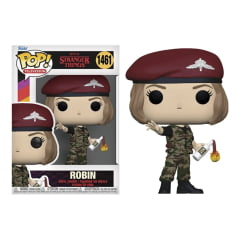 POP! FUNKO - STRANGER THINGS - ROBIN COM ACESSÓRIO INCENDIÁRIO