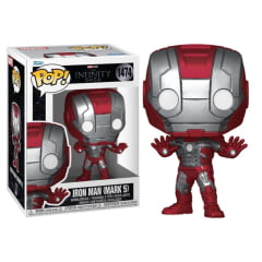 POP! FUNKO - A SAGA DO INFINITO - IRON MAN (MARK 5)