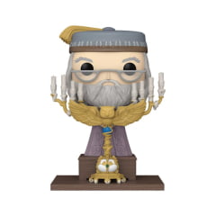 POP! FUNKO - HARRY POTTER - ALBUS DUMBLEDORE COM PODIUM