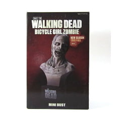 THE WALKING DEAD - BICYCLE GIRL ZOMBIE - MINI BUSTO