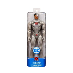 DC COMICS  - CYBORG - BONECO ARTICULADO 30 CM - SPIN MASTER